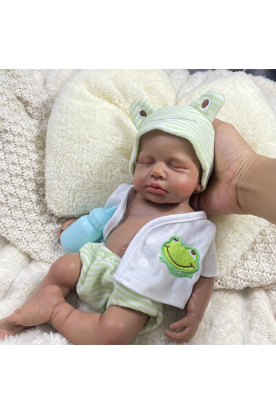 Choice دمية ولد قطعة واحدة 32 سم من السيليكون الصلب بالكامل، دمية طفل حديث ال...