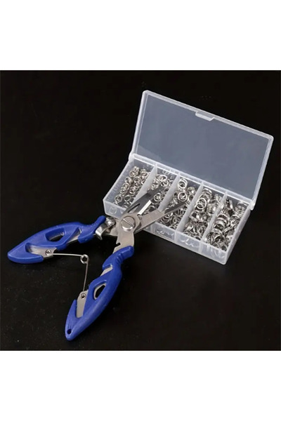 Choice مجموعة واحدة من 200 قطعة من حلقات التقسيم المصنوعة من الفولاذ المقاوم ...