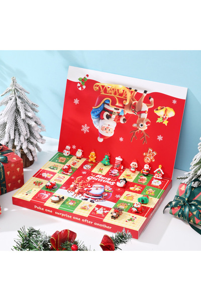 Choice 32.5CM-23.5CM-2.5CM 40TreasureHuntBox1PC Christmas Advent Calendar Pre...