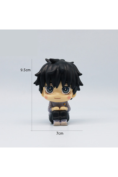 BANDAI 01 جديد 5 قطعة/المجموعة Jujutsu Kaisen لطيف يوجي Itadori Gojo Satoru Q...