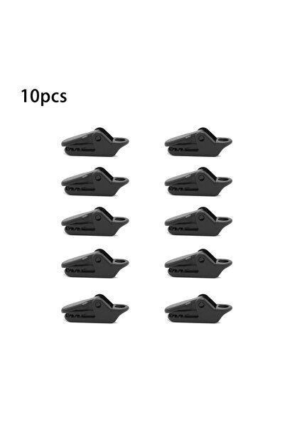 Choice ١٠ قطع، ١٠/٢٠/٥٠ قطعة من مشابك خيمة التمساح، ذات قوة تثبيت عالية، لا ت...