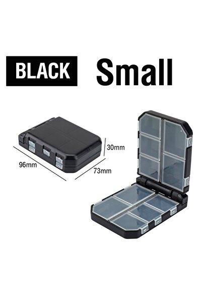 Choice صندوق أدوات صيد مزدوج الطبقات من شياوهاو-هيز (10/16 قسمًا) - حقيبة تخز...