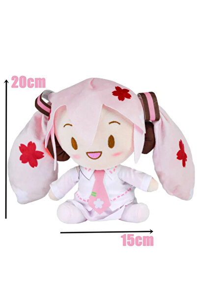 Miniso قطعة واحدة من دمية هاتسون ميكو القطيفة الكرتونية مقاس 20 سم، لعبة أنمي...