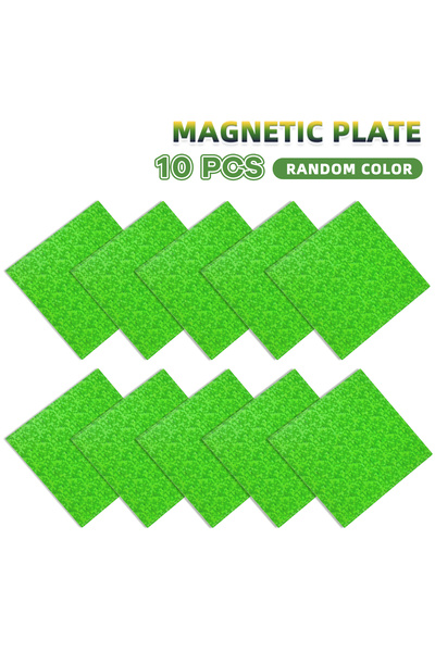 Choice1 ١٠ قطع من قواعد مغناطيسية متنوعة (١/٢/٤/١٠ قطع) تتناسب مع مكعبات البن...