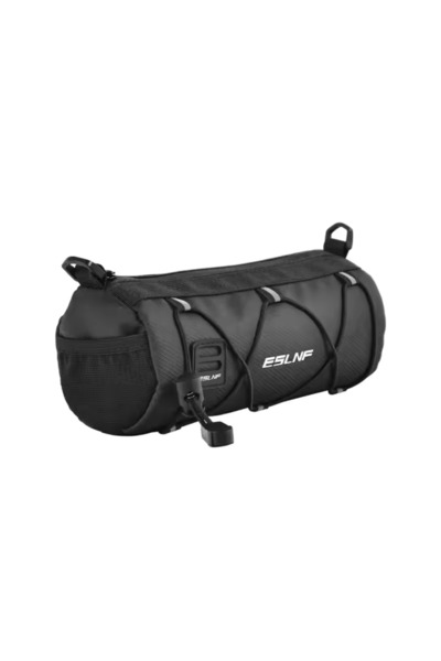 Choice حقيبة دراجة طريق سوداء مقاومة للماء، حقيبة أمامية كبيرة السعة للدراجات...