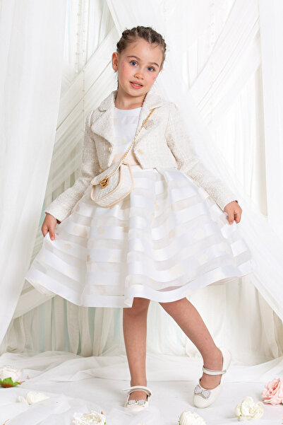 SÜSLÜ PİNK KİDS Girls' Festive Dress