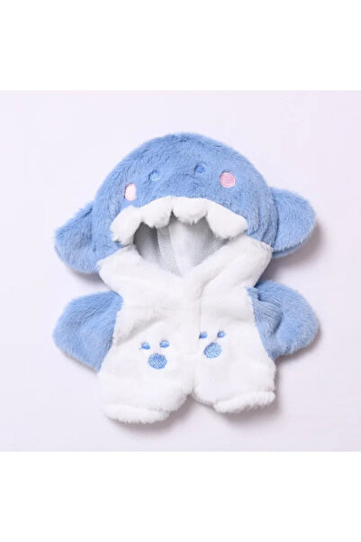 Choice لا يوجد ملابس لدمية سمكة قرش صغيرة، مناسبة لدمية لابوبو القطيفة المصنو...