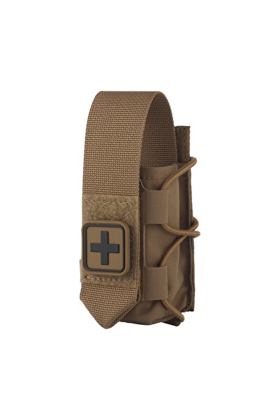 Choice حقيبة ظهر من قماش تان، حامل عاصبة MOLLE، حقيبة إسعافات أولية فردية، حا...