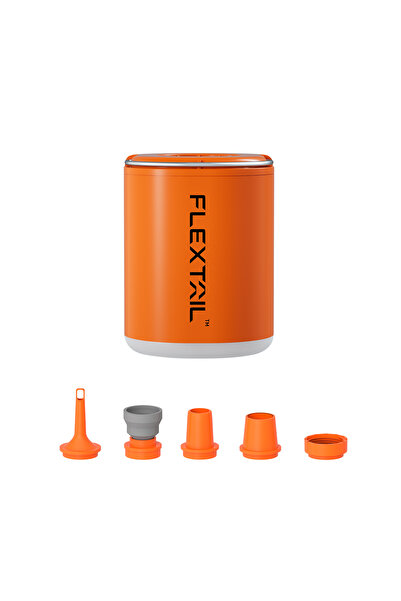 Choice Orange FLEXTAIL TINY PUMP 2X - 4kPa Portable Air Pump with Camping Lig...
