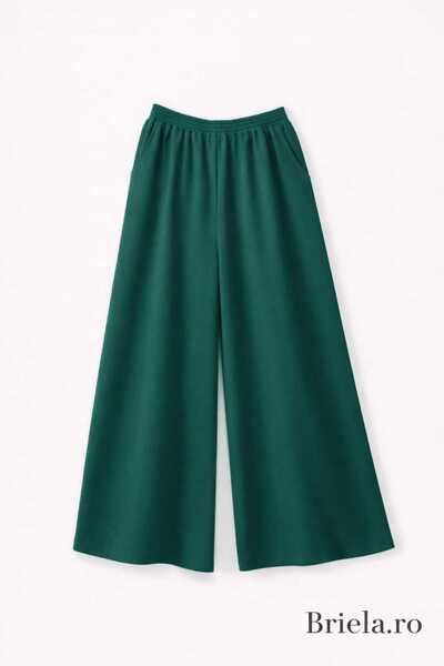 Pierino Flared cotton pants, made in Romania