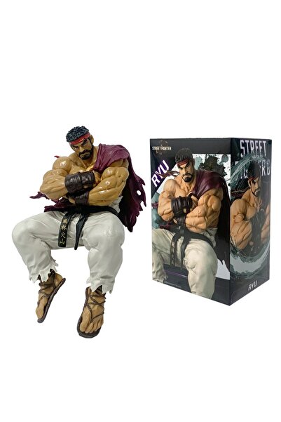 BANDAI مجسم ريو من لعبة ستريت فايتر 6، بطول 14 سم، مع علبة.