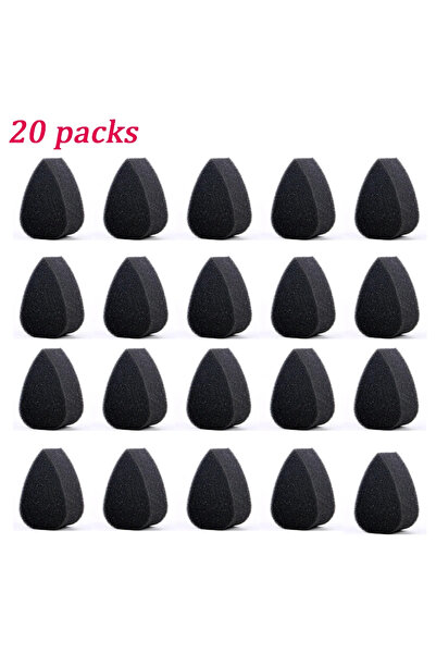 Choice 20pc Facial painting sponge, art painting sponge, black makeup sponge ...