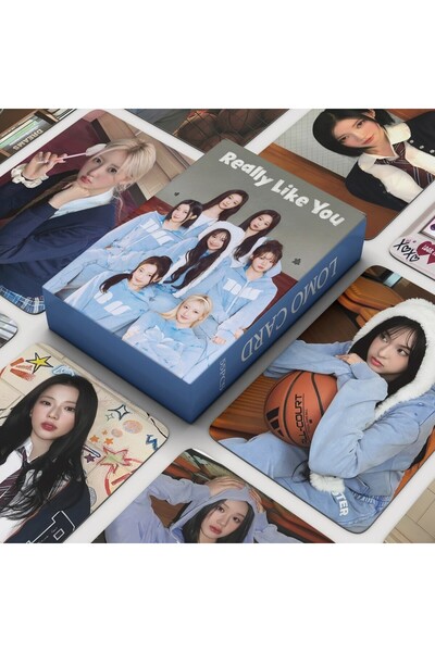 Choice مجموعة من 55 قطعة من بطاقات لومو عالية الجودة لألبوم صور فرقة كيبوب بي...