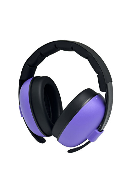 Choice سماعات رأس للأطفال باللون البنفسجي مضادة للضوضاء، عالية الجودة، لحماية...