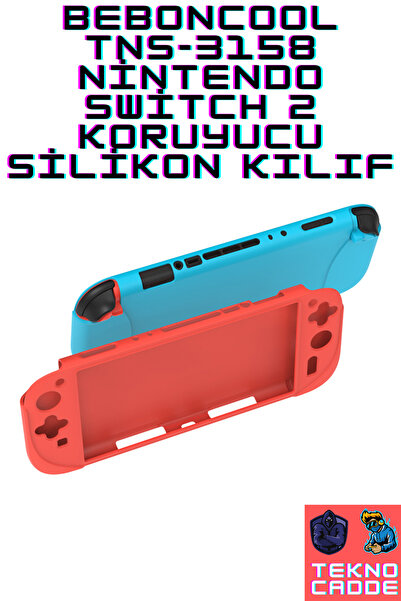 beboncool TNS-3158 Tam Gövde Korumalı Nintendo Switch 2 Esnek TPU Kılıf
