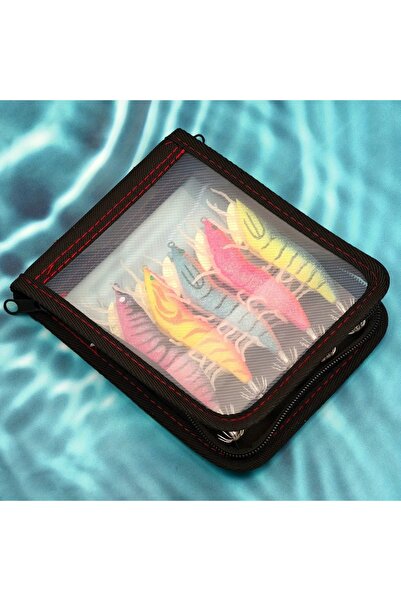 Choice FCP29T-2710 ANFS 5pcs Squid Jig Hook Kit - Realistic Shrimp and Cuttle...