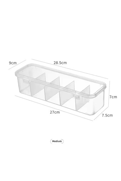 Choice M Transparent Data Cable Organizer Case Classification Dustproof Card ...