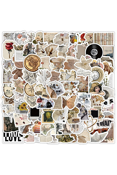 Choice3 C-100PCS 100PCS INS Advanced Retro Fresh Small Item Graffiti Stickers...