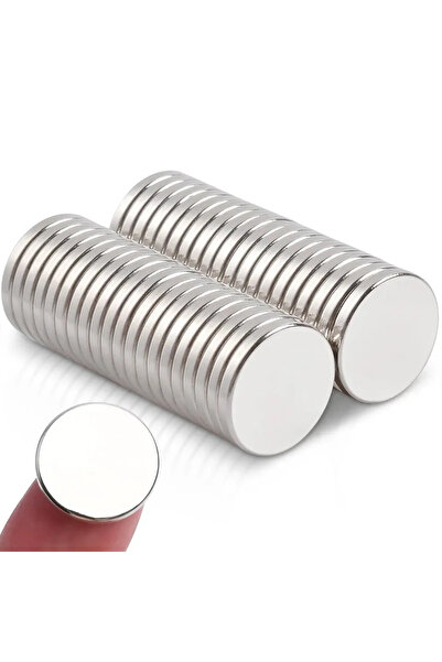 Choice 100pcs Round Magnets, Mini Refrigerator Magnets Disc for Whiteboard Lo...