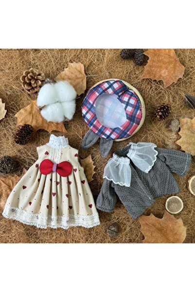 Choice مناسب لملابس دمى بي جيه دي مقاس 30 سم، طراز 10، فستان شتوي وقبعة لطيفة...