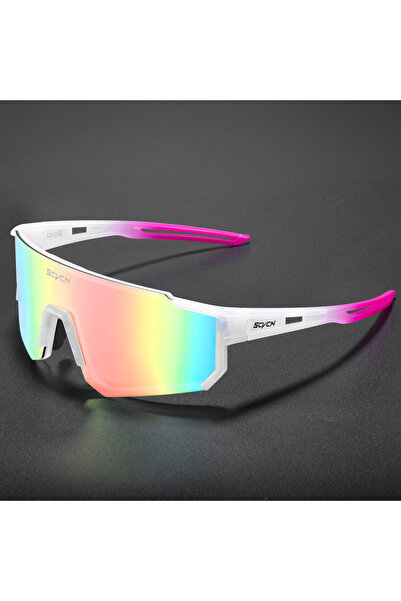 Choice عدسة واحدة - بدون علبة 1412-17 SCVCN نظارات رياضية أنيقة لركوب الدراجا...