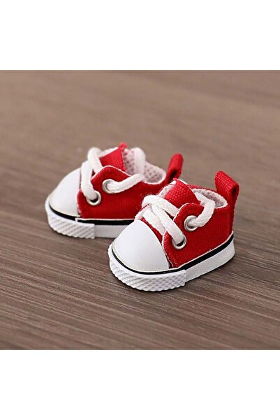 Choice no doll canvas shoes-red For LABUBU Leather Shoes Suitable for 17cm Co...