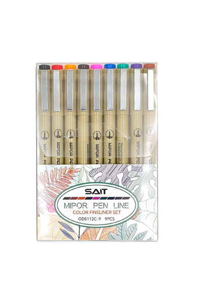 Choice 9 Colors 9 Colors Micro-line Pens Waterproof Durable Fine Line Drawing...