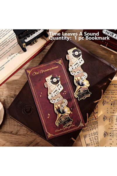 Choice فاصل كتاب معدني بتصميم زجاجة حبر عتيقة، قطعة واحدة، بتصميم فريد يجمع ب...