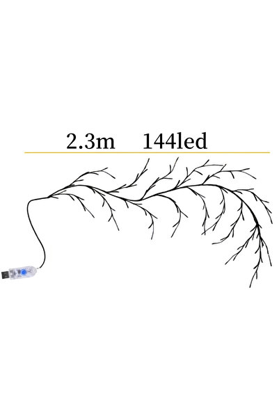 Choice 144LEDS LED Bendable Willow Vine Lights, 8Moeds Rattan Tree Decorative...