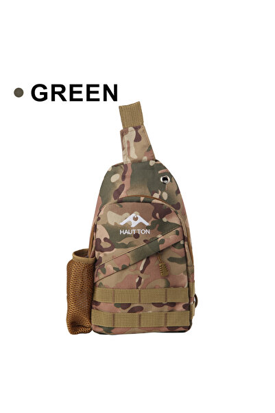 Choice حقيبة ظهر متعددة الوظائف لصيد الأسماك من HAUT TON باللون الأخضر، خفيفة...