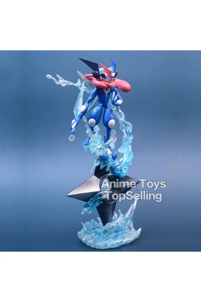 BANDAI مجسم غرينينجا من سلسلة بوكيمون، بطول 17.5 سم/6.89 بوصة، مصنوع من مادة ...