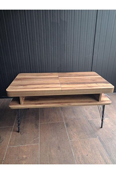 Bengi Ankara Mobilya Orta Satranç tavla Sehpa Eym 90557 Metal Ayak 1 Sınıf Su...