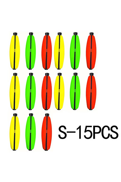 Choice عوامات صيد سمك السلور والكرابي مقاس 1.5 بوصة، 15 قطعة، عوامات صيد سمك ...