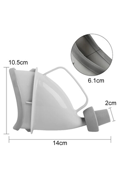 Choice white 1pc Sale Portable Urine Toilet Aid Car Travel Outdoor Adult Urin...