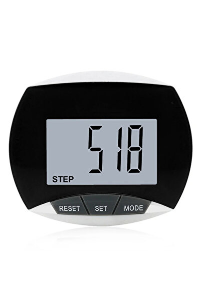 Choice جهاز قياس رقمي أسود للمشي مزود بمشبك مدمج وعداد سعرات حرارية للتمارين ...
