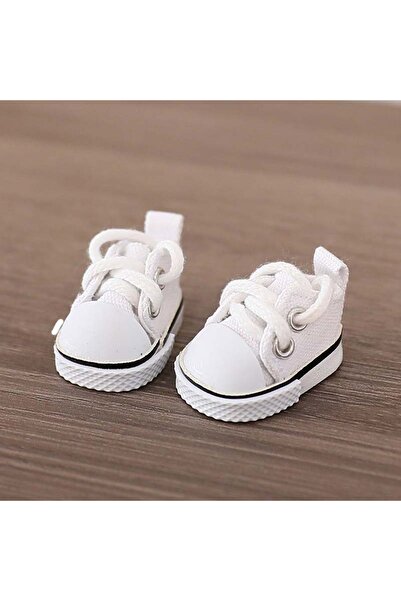 Choice no doll canvas shoes-white For LABUBU Leather Shoes Suitable for 17cm ...