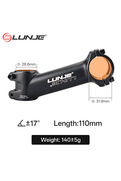 Choice 17Degree-110mm Ultralight Bike Power 60/70/80/90/100/110MM MTB Bike St...