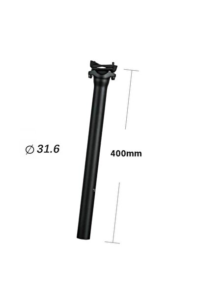 Choice1 31.6x400mm elitaone Bicycle Seat Post Carbon Lightweight 25.4/27.2/30...