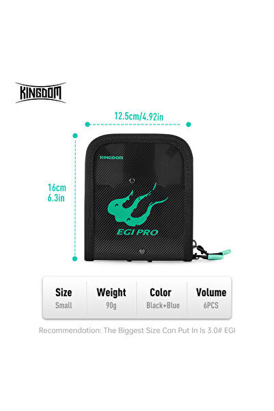 Choice حقيبة صيد YOOFISH LYB-28-1-B، حقيبة أخطبوط، حقيبة بيض، صندوق تخزين طُع...