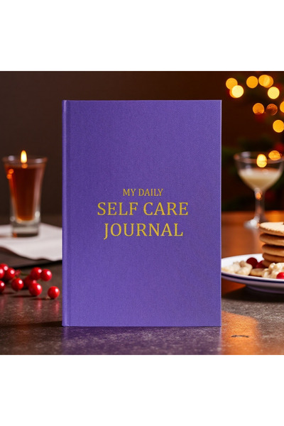 Choice A5 Deep Purple Mindfulness Journal for Mental Wellness - Daily Self Ca...