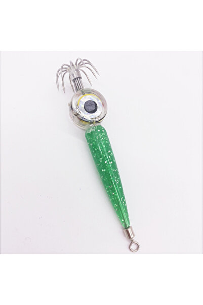 Choice Green Leurres de Pêche مع الكروشيه دي تهدئة مع ضوء LED، Leurre de Gaba...