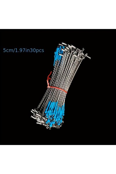 Choice 30 قطعة من حلقات التعليق على شكل حرف T، مصنوعة من الفولاذ المقاوم للصد...