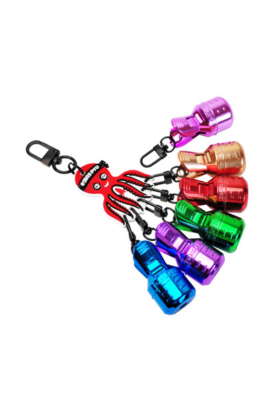 Choice طقم حماية طُعم صيد الحبار الجديد المطلي بالكهرباء من ريد نيو إم+، يشمل...