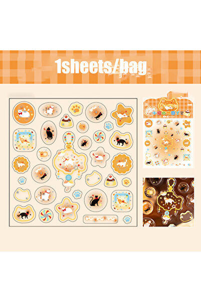 Choice1 S29425-3 ملصقات قطرات من الراتنج الفضي الليزري لتزيين المخططات، ملصقا...