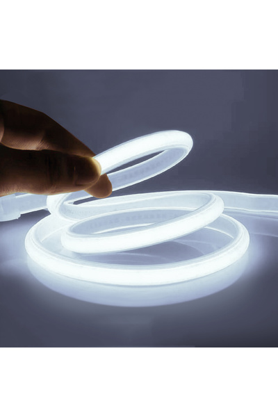 Choice 10M 220V European Plug White 110V 220V Cob LED Tape Outdoor Waterproof...