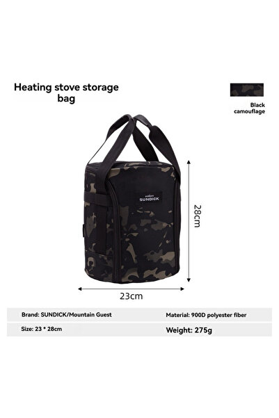 Choice حقيبة متعددة الوظائف محمولة للتخييم والنزهات والتمويه الخارجي باللون ا...