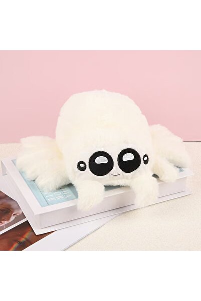 Choice دمية العنكبوت الأبيض المرحة من لوكاس، زينة حشرات رائعة، ديكور حفلات، ه...