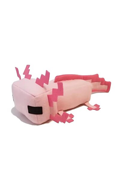 Choice دمية محشوة على شكل حيوان الأكسولوتل، بطول 30 سم، تضم شخصيات كرتونية مث...