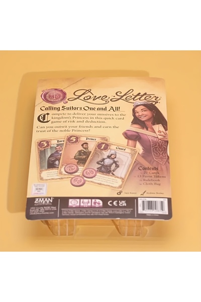 Choice لعبة بطاقات رسائل الحب - استراتيجية واستنتاج عصر النهضة من 2 إلى 6 لاعبين