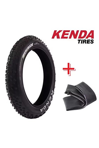 Kenda إطار دراجة هوائية K1188 وK1167 Krusade Fat Tire مقاس 20x4.0، إطار سلكي ...